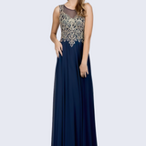 VESTIDO AURORA - NAVY