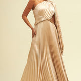 VESTIDO CASSIAN - CHAMPAGNE