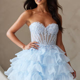 VESTIDO ARI - BABY BLUE