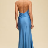 VESTIDO GINEVRA SLATE BLUE