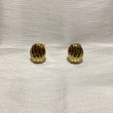 Aretes Mura Bañado en Oro
