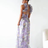 VESTIDO ROMA LAVENDER MULTI