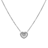 Collar Bubble Heart de Plata 925