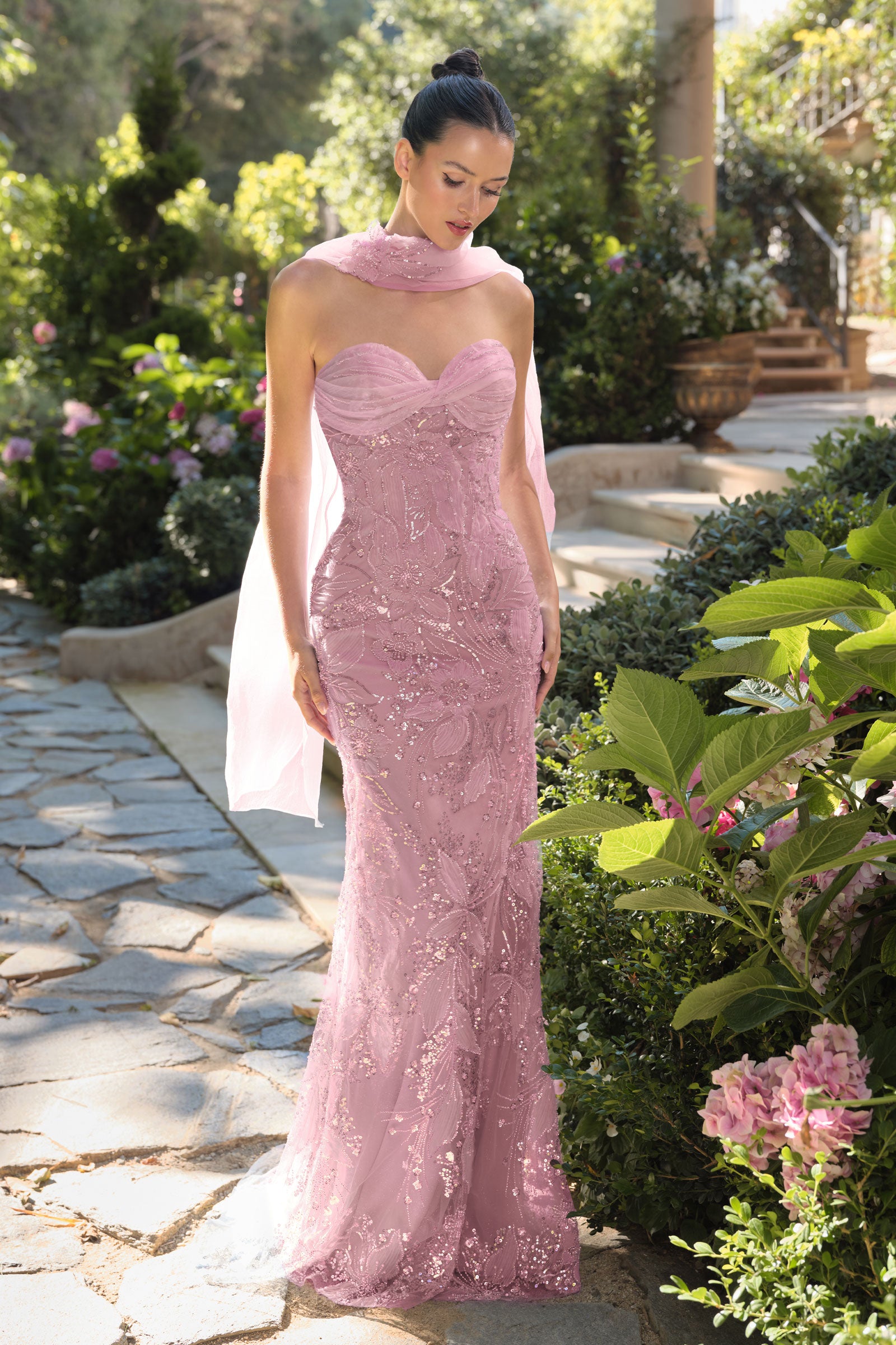 VESTIDO MOORE Mauve