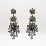 ARETES LUZMARIA Azul