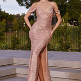 VESTIDO CRISTINA - ROSE GOLD
