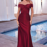 VESTIDO IONA - BURGUNDY