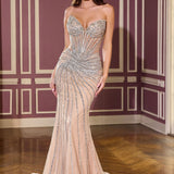 VESTIDO FIONA SILVER-NUDE