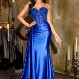 VESTIDO CORINA Royal Blue