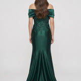VESTIDO WREN HUNTERGREEN