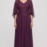 VESTIDO YARA PLUM