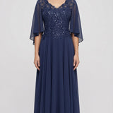 VESTIDO YARA NAVY