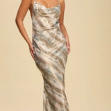 VESTIDO JARA TEAL MULTI
