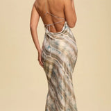 VESTIDO JARA TEAL MULTI