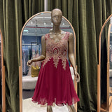 VESTIDO PAOLA Burgundy