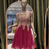 VESTIDO PAOLA Burgundy