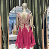 VESTIDO PAOLA Burgundy