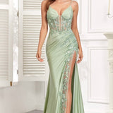 VESTIDO BILLIE - SAGE