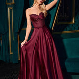 VESTIDO MARTA BURGUNDY