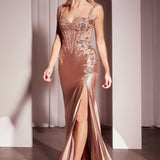 VESTIDO DISTRICT ROSE GOLD