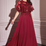 VESTIDO CATALINA Burgundy