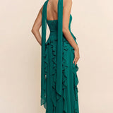 VESTIDO UMA TEAL